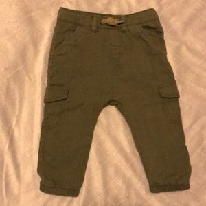 Green joggers